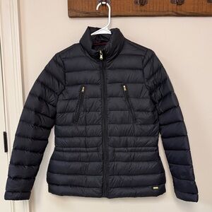 Lauren Ralph Lauren: Women's Black Quilted Down Puffer Jacket, Size S